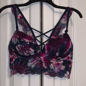 Multicolored PINK Bralette